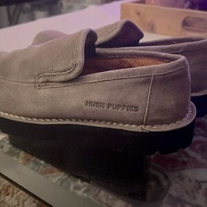Hush Puppies Taupe Loafers